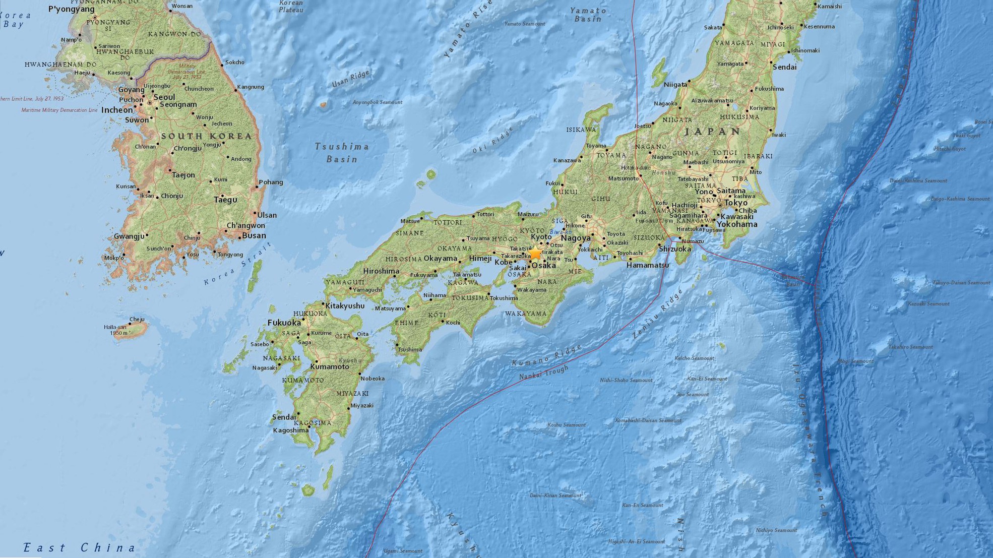 Vùng Kansai, nơi có thành phố Osaka, là một trong những trung tâm sản xuất công nghiệp của Nhật Bản.