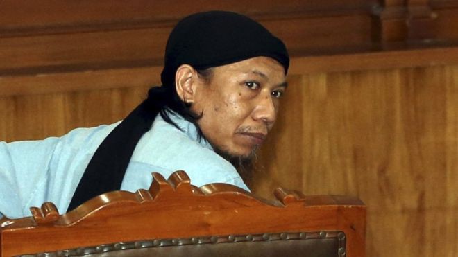 Aman Abdurrahman được coi là kẻ cầm đầu các phần tử thân IS ở Indonesia - Ảnh: EPA/BBC.