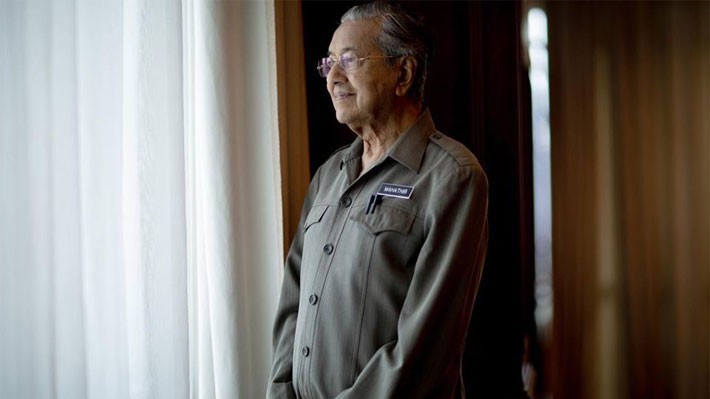 Thủ tướng Malaysia Mahathir Mohammad - Ảnh: Bloomberg.