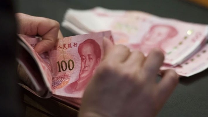 Đồng Nhân dân tệ đã giảm giá 10 ngày liên tiếp - Ảnh: Bloomberg.
