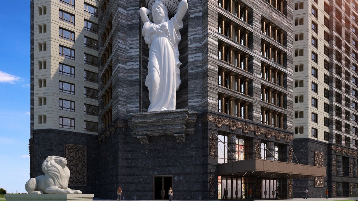 D'. Le Roi Soleil là nơi hội tụ kiến trúc tân cổ điển châu Âu thế kỷ XVIII. 