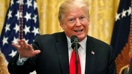 Tổng thống Mỹ Donald Trump - Ảnh: Reuters/CNBC.