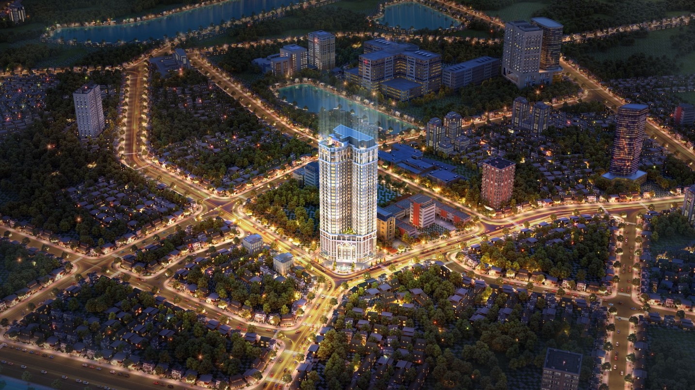 Phối cảnh dự án Hateco Laroma.