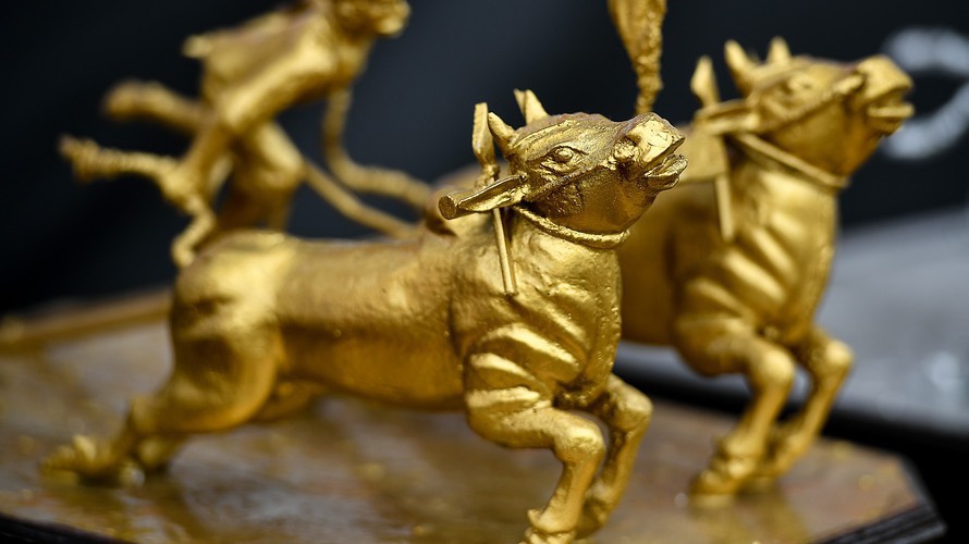 Giá vàng quốc tế hiện đang ở mức thấp nhất trong vòng 1 năm - Ảnh: Getty/Market Watch.