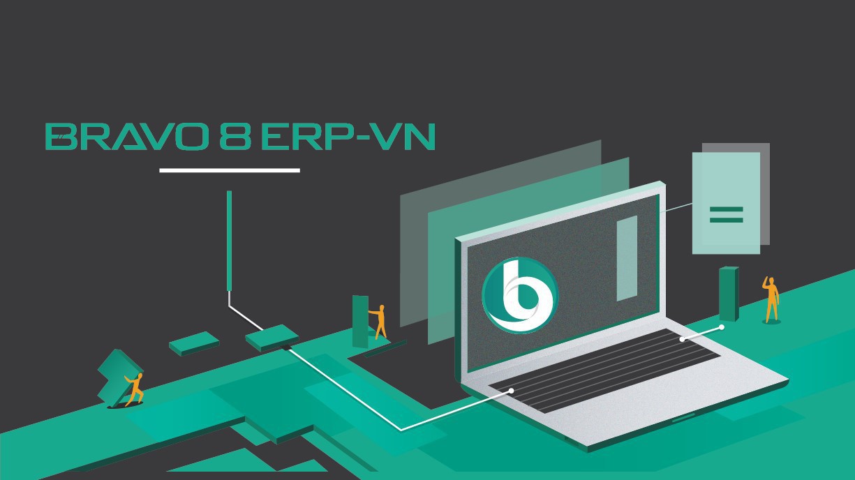 Bravo 8 (ERP-VN) linh hoạt đáp ứng bài toán quản trị đa ngành nghề.
