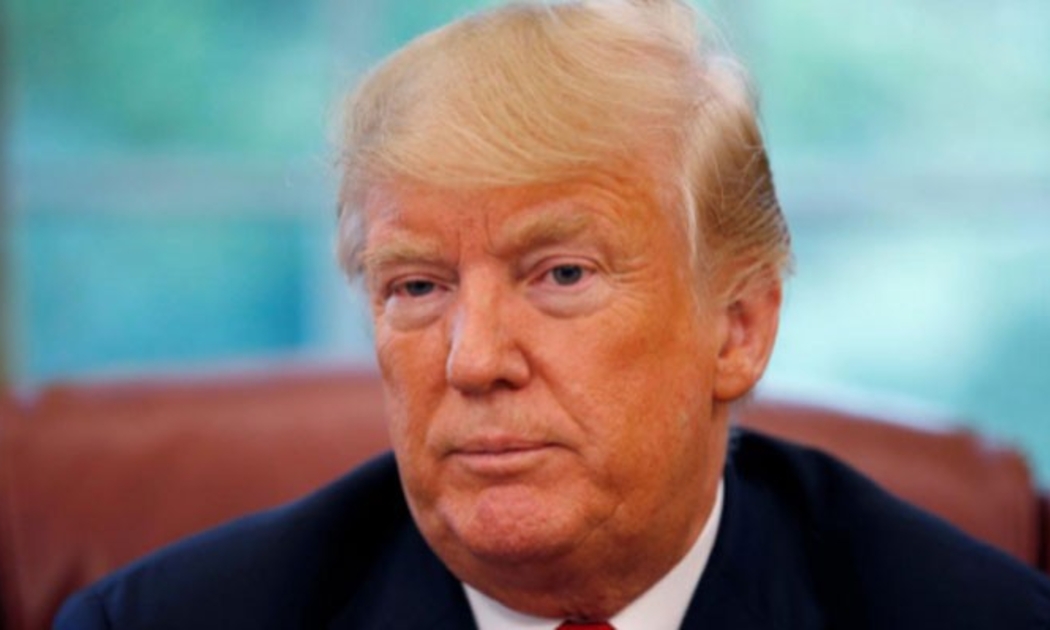 Tổng thống Mỹ Donald Trump trong cuộc trả lời phỏng vấn Reuters tại phòng Bầu Dục, Nhà Trắng, ngày 20/8 - Ảnh: Reuters.