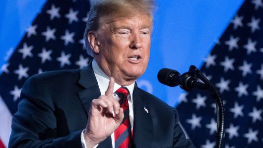 Tổng thống Mỹ Donald Trump - Ảnh: Getty/CNBC.