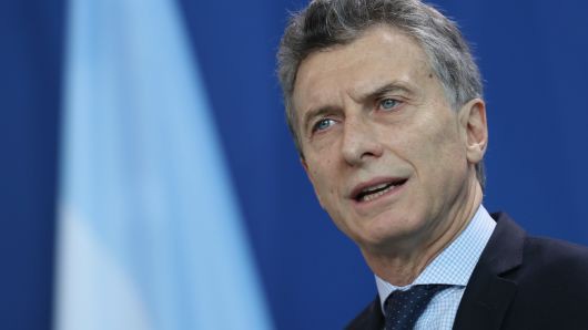 Tổng thống Argentina, ông Mauricio Macri - Ảnh: Getty/CNBC.