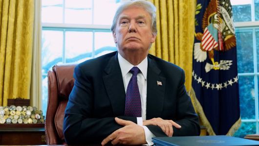 Tổng thống Mỹ Donald Trump - Ảnh: Reuters/CNBC.