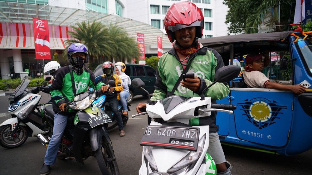 Go-Jek hiện được định giá ở mức 5 tỷ USD - Ảnh: Bloomberg.