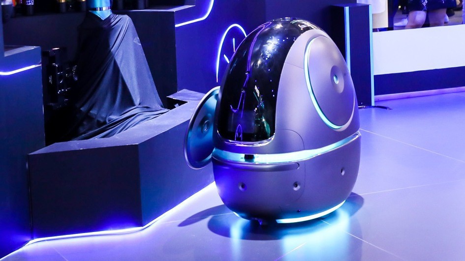 Robot phục vụ khách sạn do Alibaba A.I. Labs phát triển - Ảnh: Alibaba.