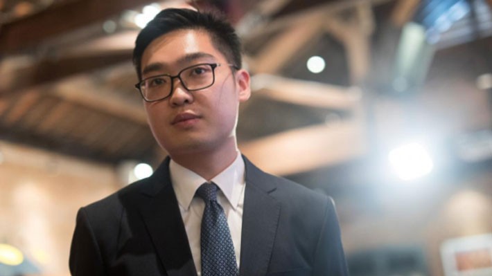 Andy Chan, thủ lĩnh Đảng Dân tộc Hồng Kông - Ảnh: Reuters.