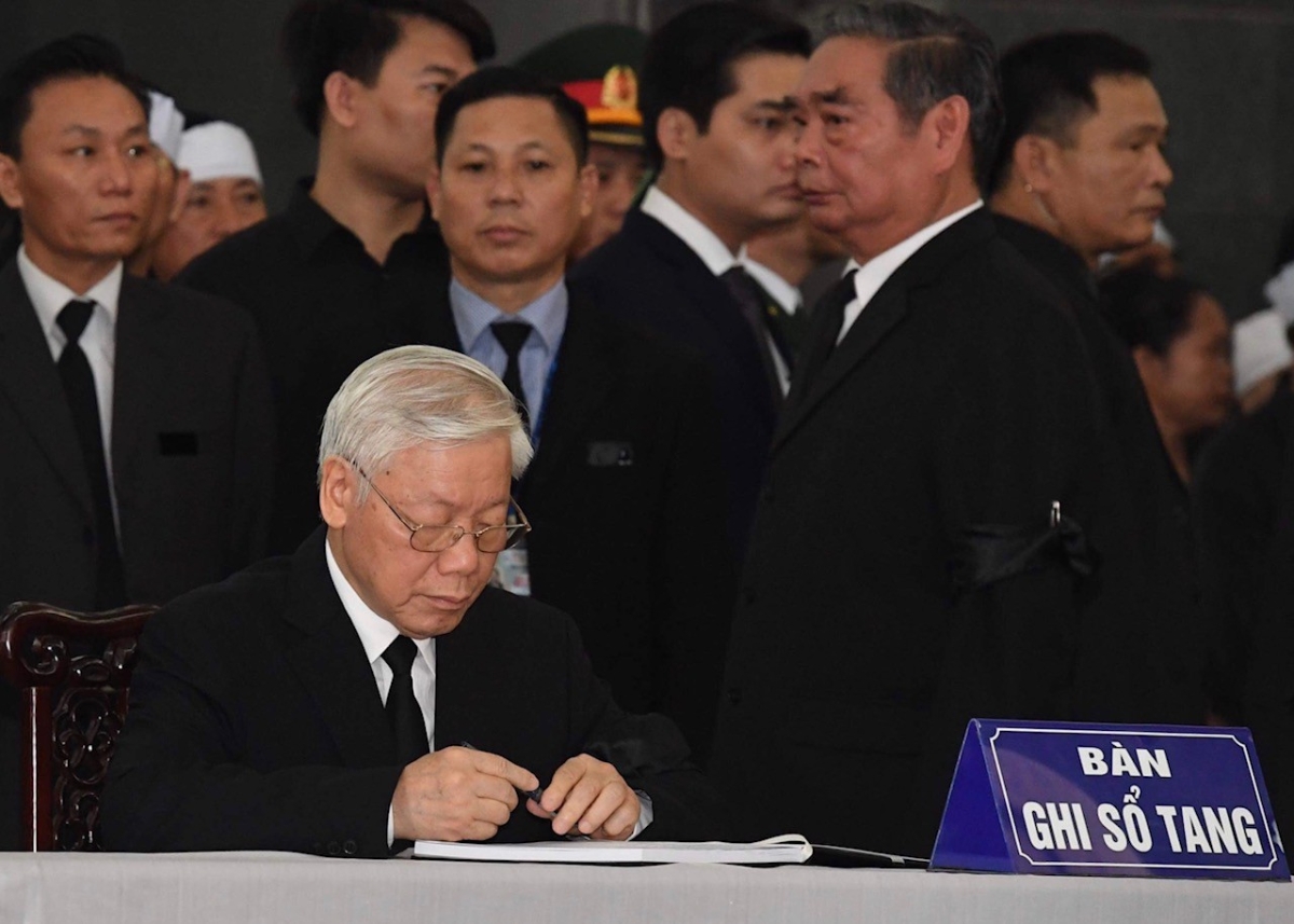 Hình ảnh lễ viếng Chủ tịch nước Trần Đại Quang - Ảnh 4.