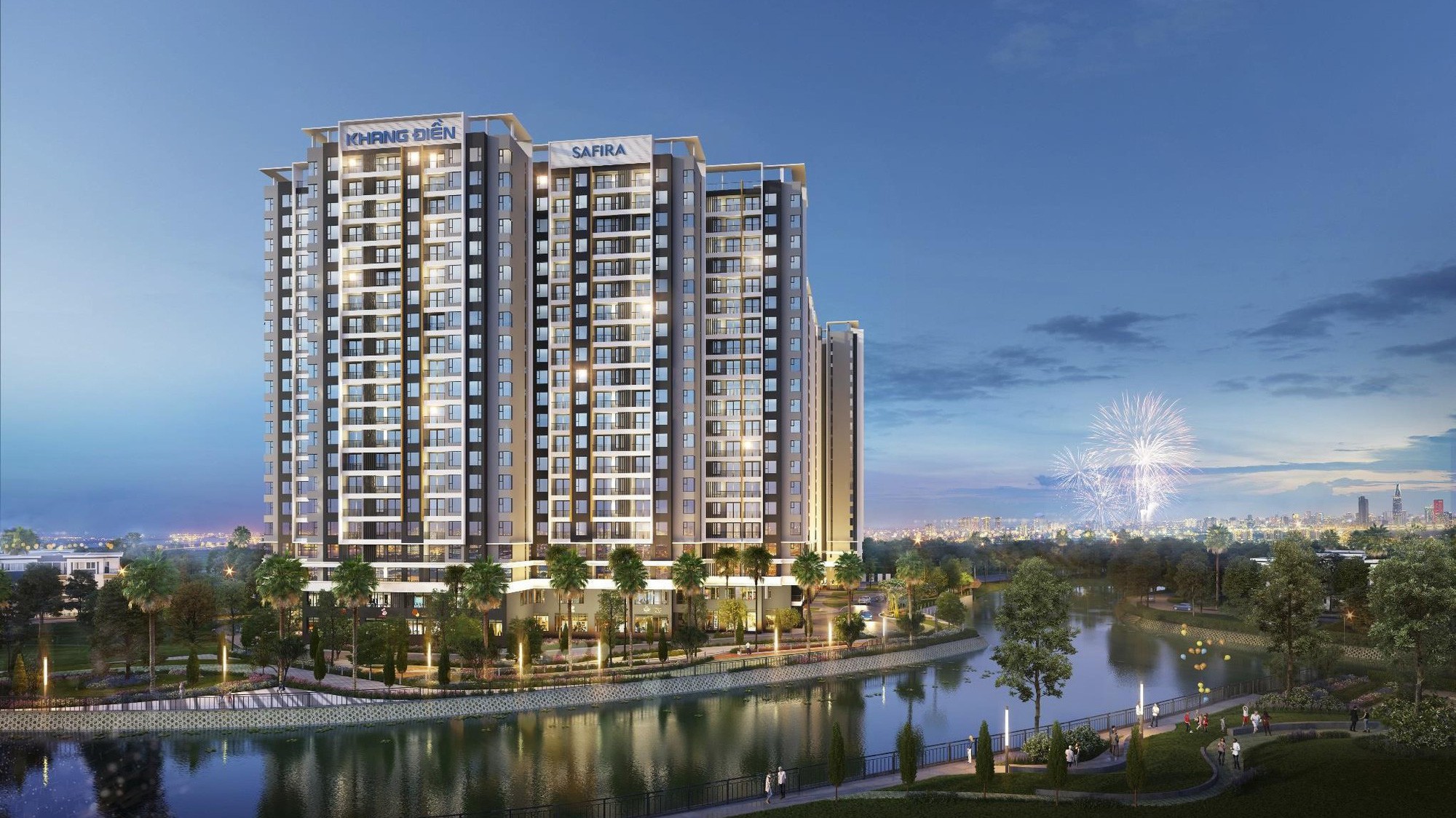 Safira - điểm sáng của thị trường bất động sản quận 9 với giá dự kiến từ 1,27 tỷ/căn (1+1 phòng ngủ, chưa VAT).