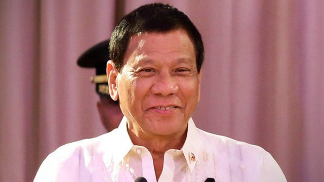Tổng thống Philippines Rodrigo Duterte.