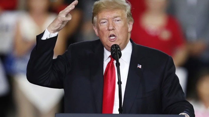 Tổng thống Donald Trump đang có kế hoạch rút Mỹ khỏi UPU - Ảnh: EPA/SCMP.