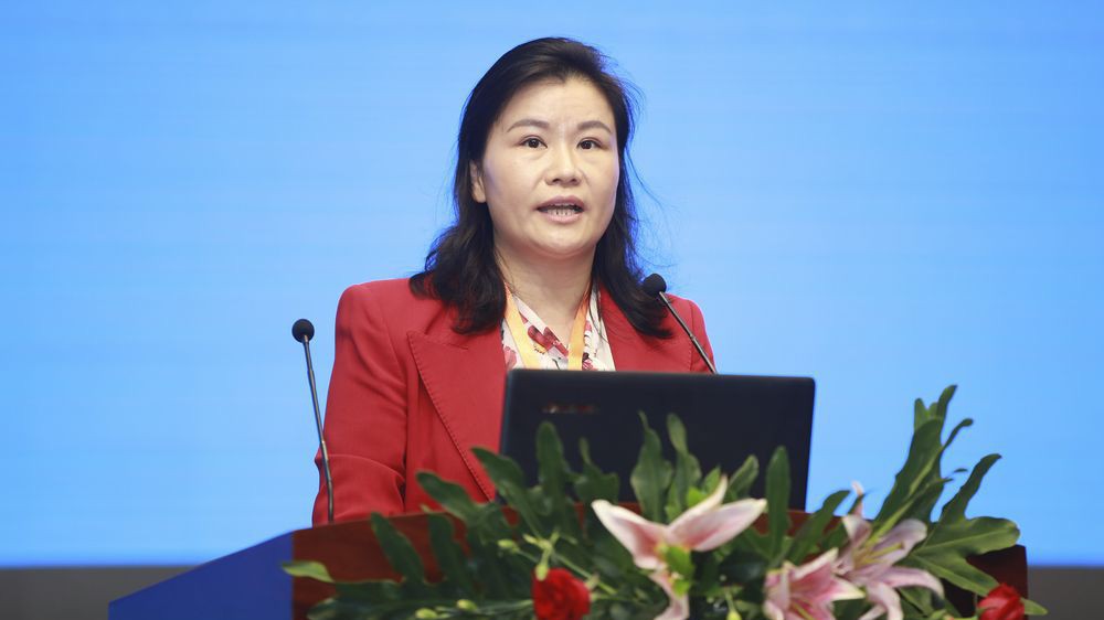 Tỷ phú Trung Quốc Chu Quần Phi - Ảnh: Getty/Bloomberg.