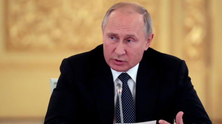 Tổng thống Nga Vladimir Putin - Ảnh: Reuters.