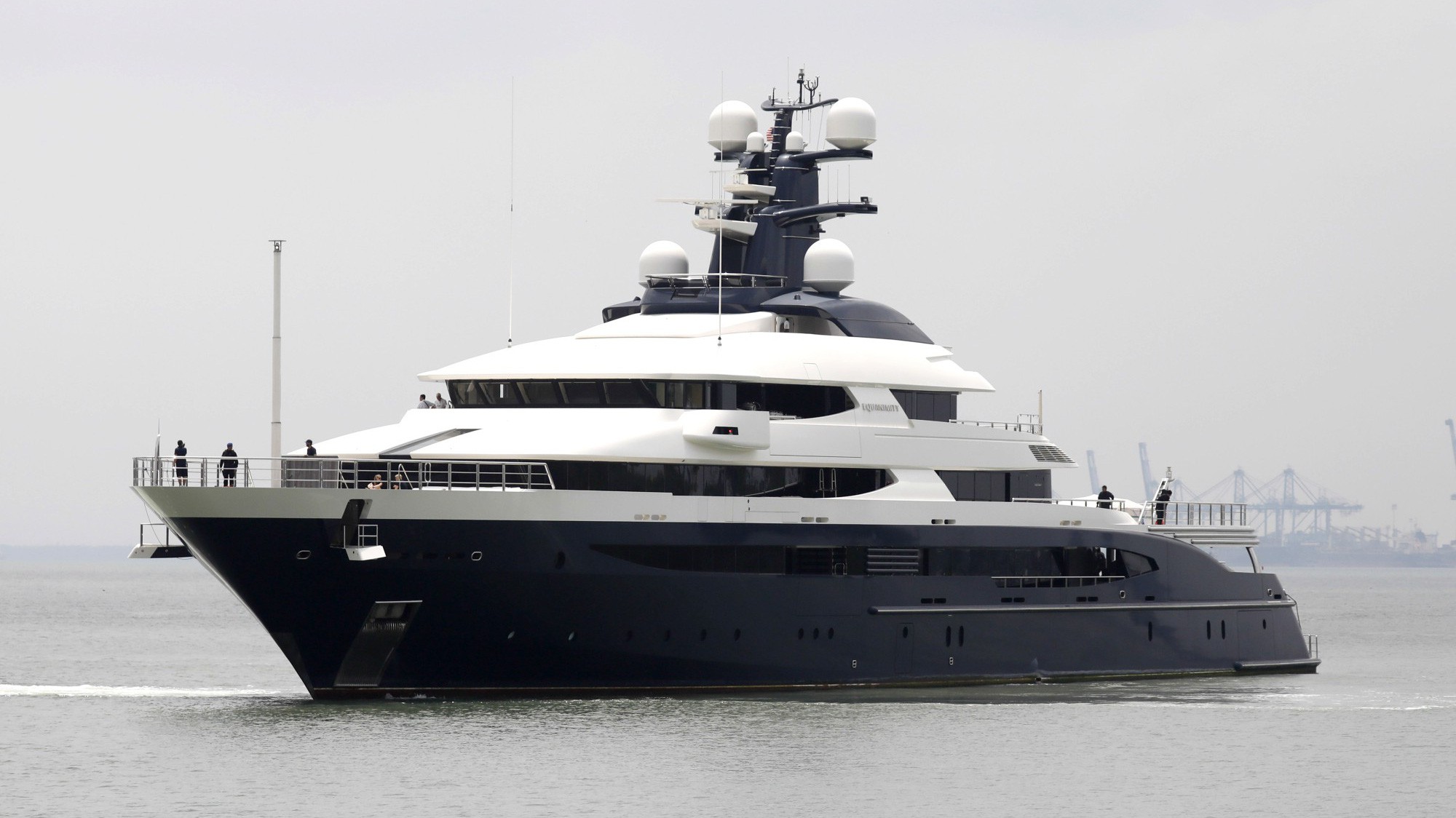 Du thuyền Equanimity - Ảnh: Bloomberg.