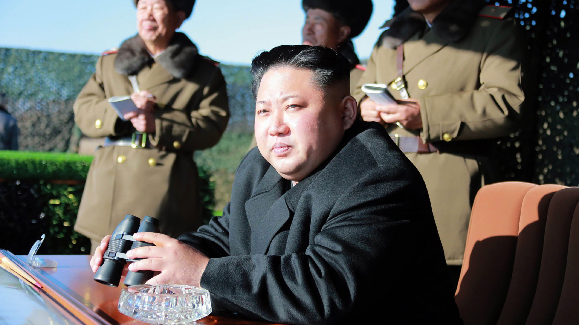 Nhà lãnh đạo Triều Tiên Kim Jong Un - Ảnh: KCNA/Getty.