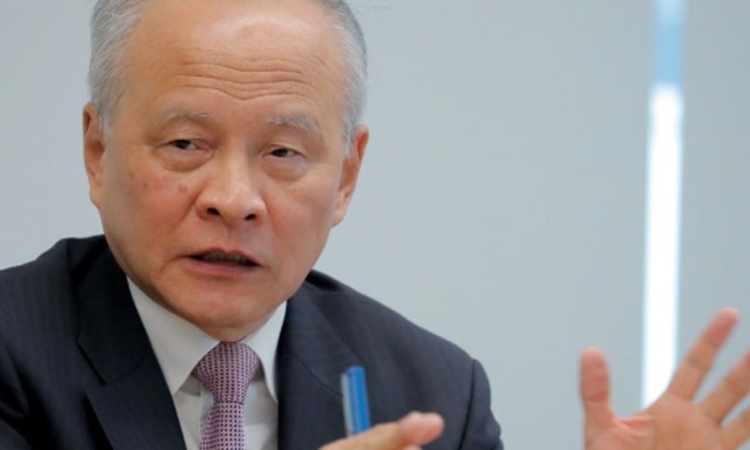 Đại sứ Trung Quốc tại Mỹ Thôi Thiên Khải - Ảnh: Reuters.