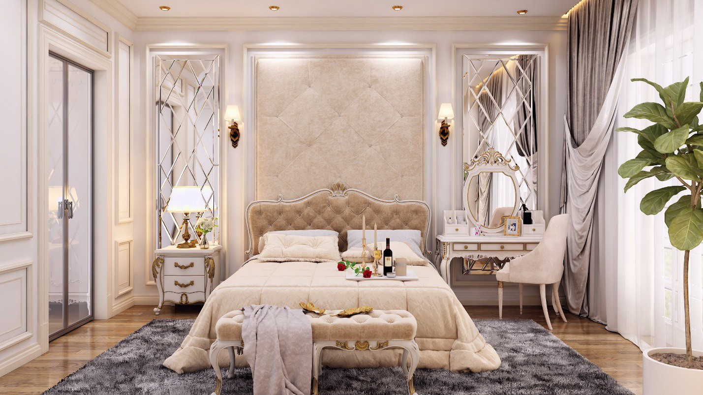 Các biệt thự ở đây cũng được sở hữu phong cách kiến trúc tân cổ điển, các phòng đều được bố trí cửa sổ giúp đón nhận trực tiếp ánh sáng và gió lành từ Vịnh.