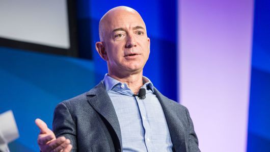Nhà sáng lập Amazon.com, ông Jeff Bezos - Ảnh: Getty/CNBC.