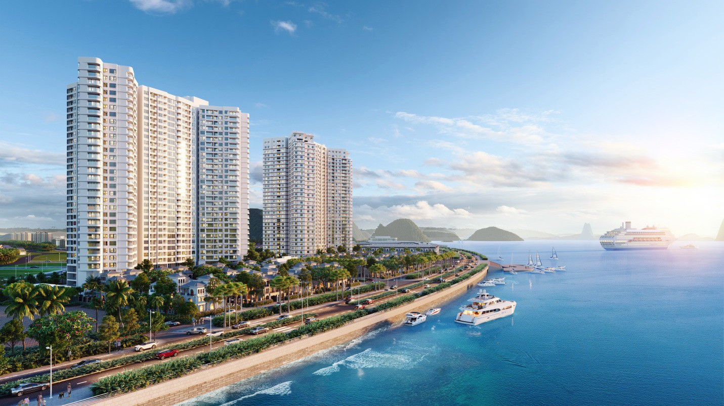 Phối cảnh dự án Best Western Premier Sapphire Ha Long.