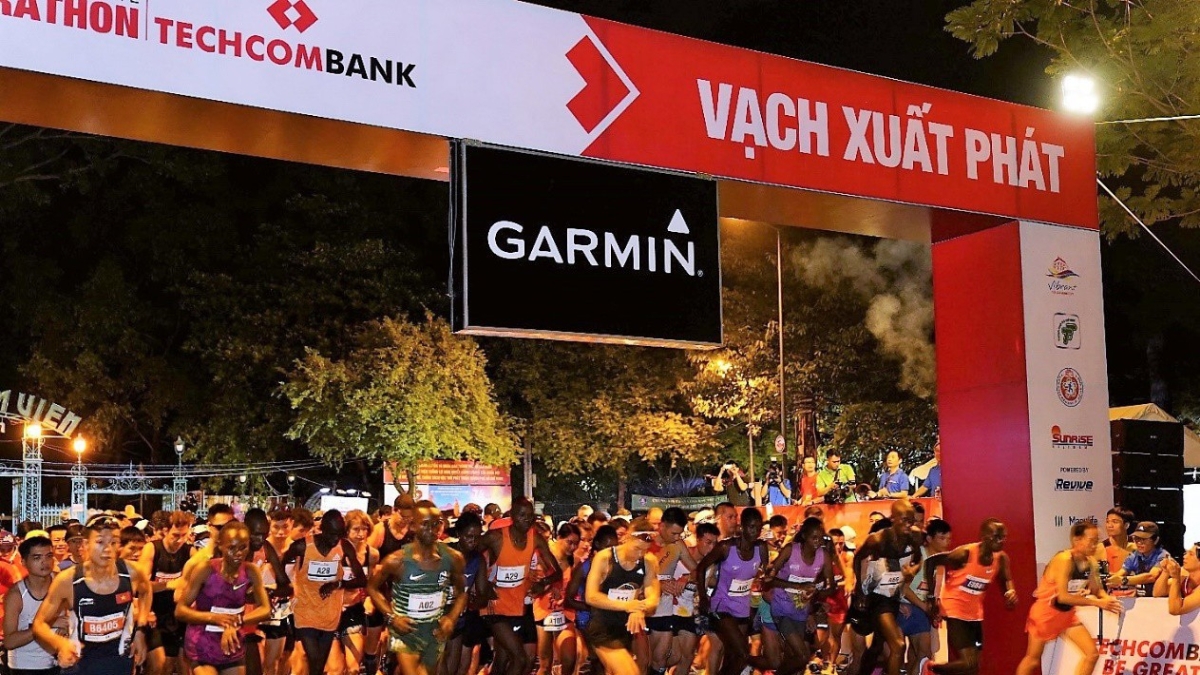 Giải marathon quốc tế Tp.HCM Techcombank 2018 đã khẳng định mạnh mẽ tinh thần thể thao không biên giới.
