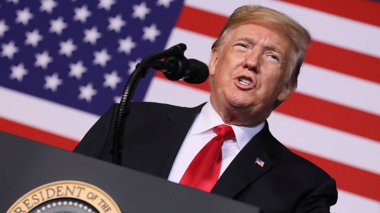 Tổng thống Mỹ Donald Trump - Ảnh: Reuters/CNBC.