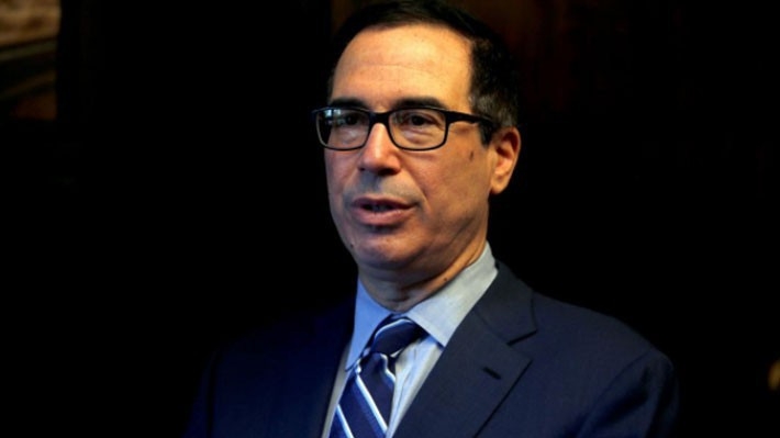 Bộ trưởng Bộ Tài chính Mỹ Steven Mnuchin - Ảnh: Reuters.