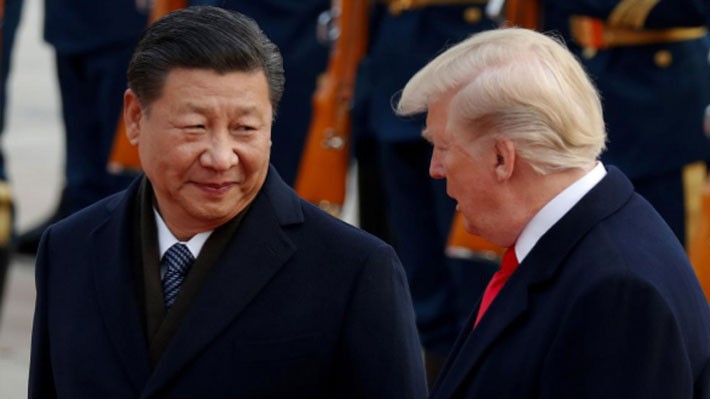 Chủ tịch Trung Quốc Tập Cận Bình (trái) và Tổng thống Mỹ Donald Trump - Ảnh: Reuters.