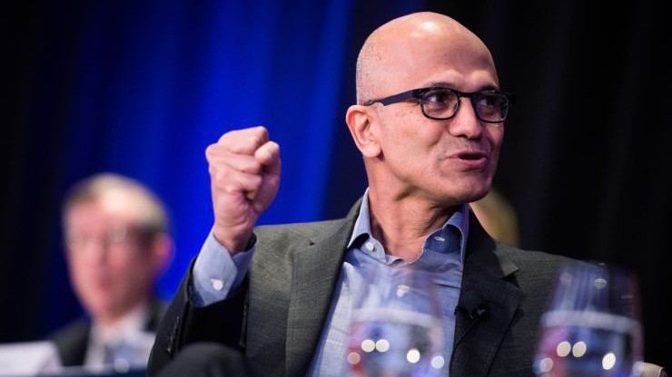 CEO Satya Nadella của Microsoft - Ảnh: CNBC.