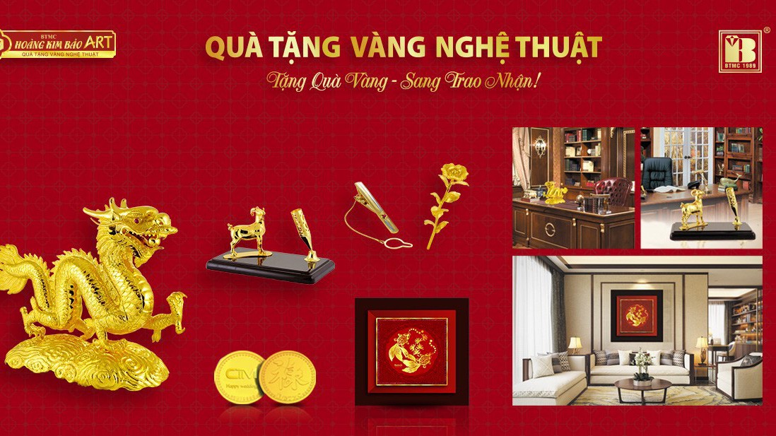 Bảo Tín Minh Châu có thể chế tác những sản phẩm quà tặng bằng vàng trọng lượng từ nhỏ đến lớn, cam kết sản phẩm từ trong ra ngoài đảm bảo đủ trọng lượng.