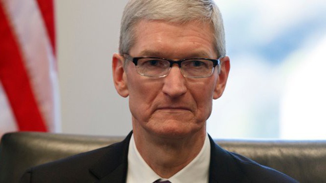 Tổng giám đốc (CEO) Apple, ông Tim Cook.