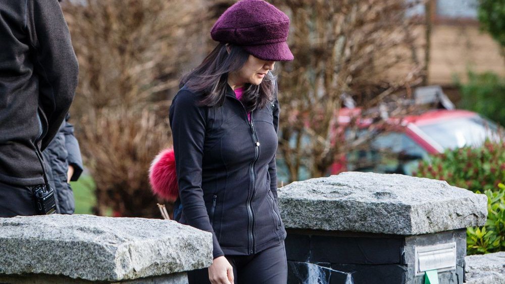 Bà Mạnh Vãn Châu hiện đang tại ngoại ở Vancouver, Canada - Ảnh: Bloomberg.