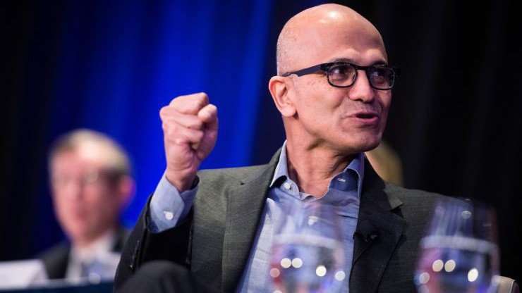 Tổng giám đốc Satya Nadella của Microsoft - Ảnh: CNBC.