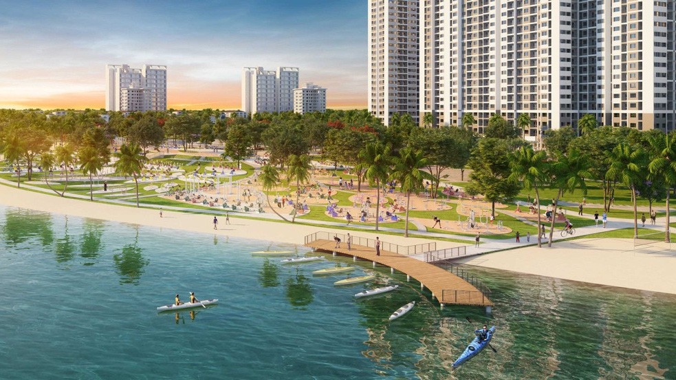 VinCity Sportia sở hữu quy mô 280ha với mật độ xây dựng chỉ 14,7% tại vị trí đắc địa giữa trung tâm mới của Thủ đô.