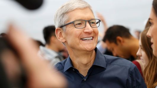 CEO Tim Cook của Apple - Ảnh: Getty/CNBC.