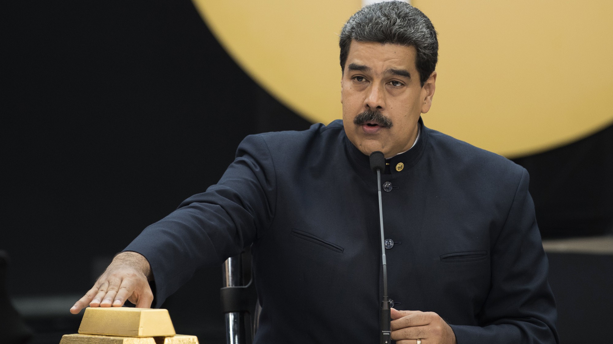 Tổng thống Nicolas Maduro của Venezuela - Ảnh: Bloomberg.