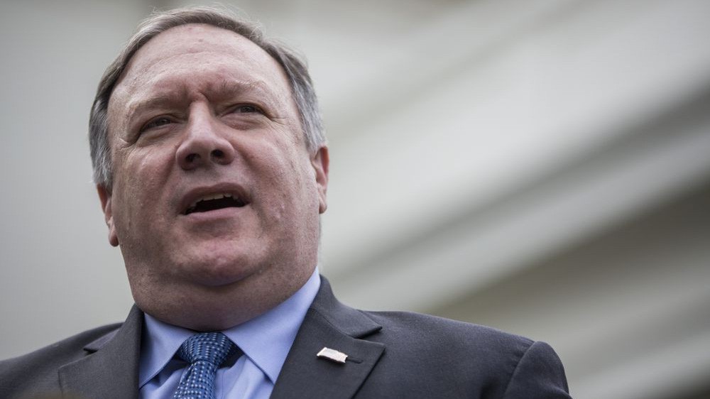 Ngoại trưởng Mỹ Mike Pompeo - Ảnh: Bloomberg.