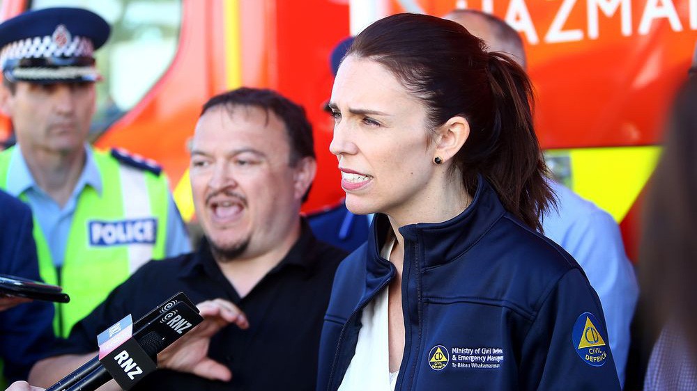 Thủ tướng New Zealand, bà Jacinda Ardern - Ảnh: Getty/Bloomberg.