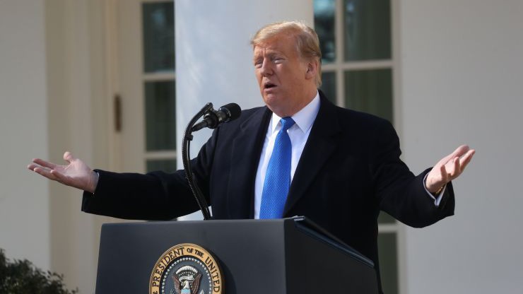 Tổng thống Mỹ Donald Trump - Ảnh: Getty/CNBC.