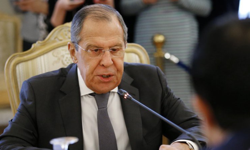 Ngoại trưởng Nga Sergei Lavrov - Ảnh: AP.