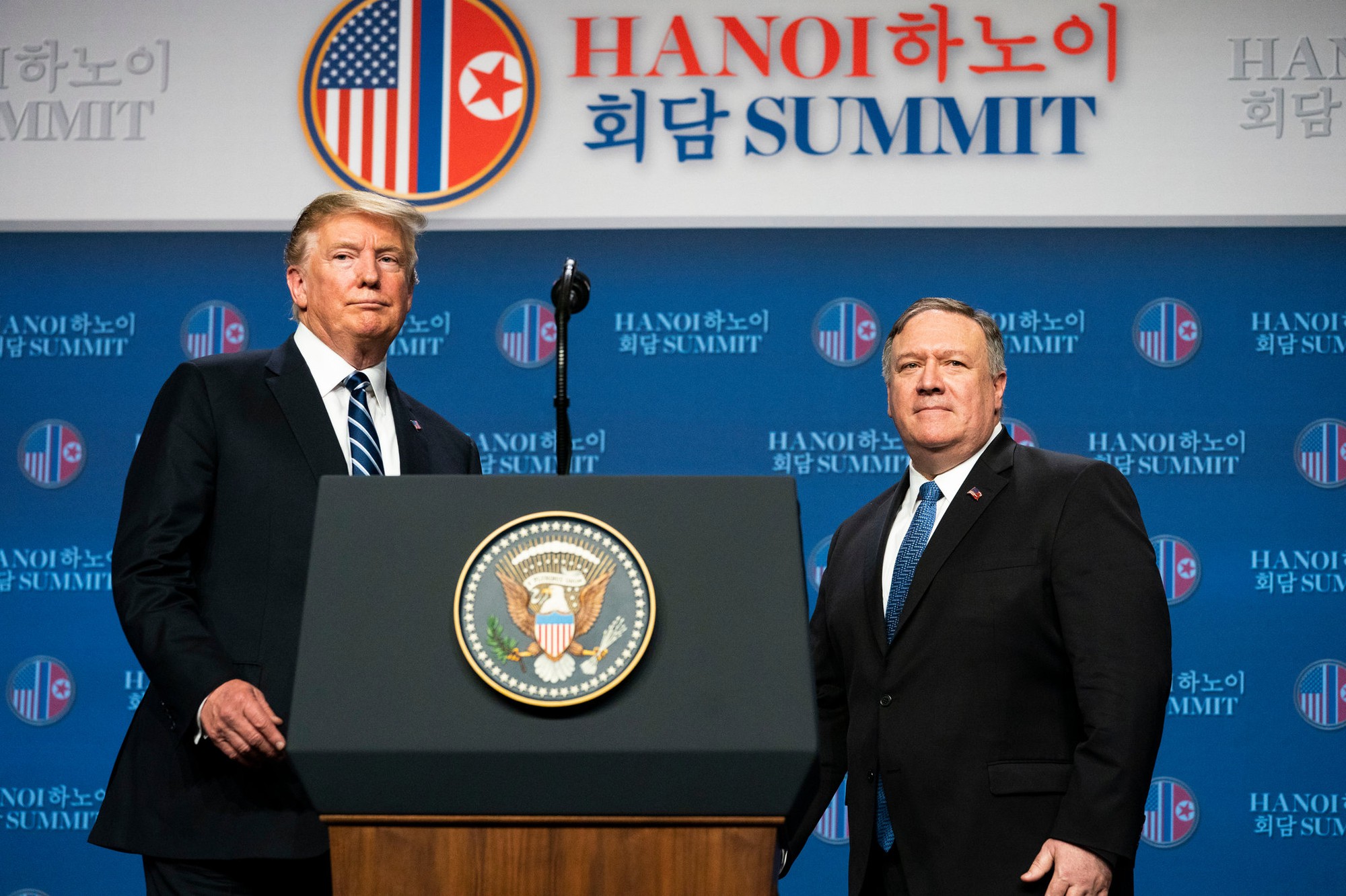 Những khoảnh khắc đáng nhớ của thượng đỉnh Mỹ-Triều tại Hà Nội - Ảnh 1.