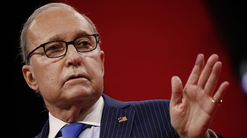 Ông Larry Kudlow, Giám đốc Hội đồng Kinh tế quốc gia Nhà Trắng - Ảnh: Bloomberg.