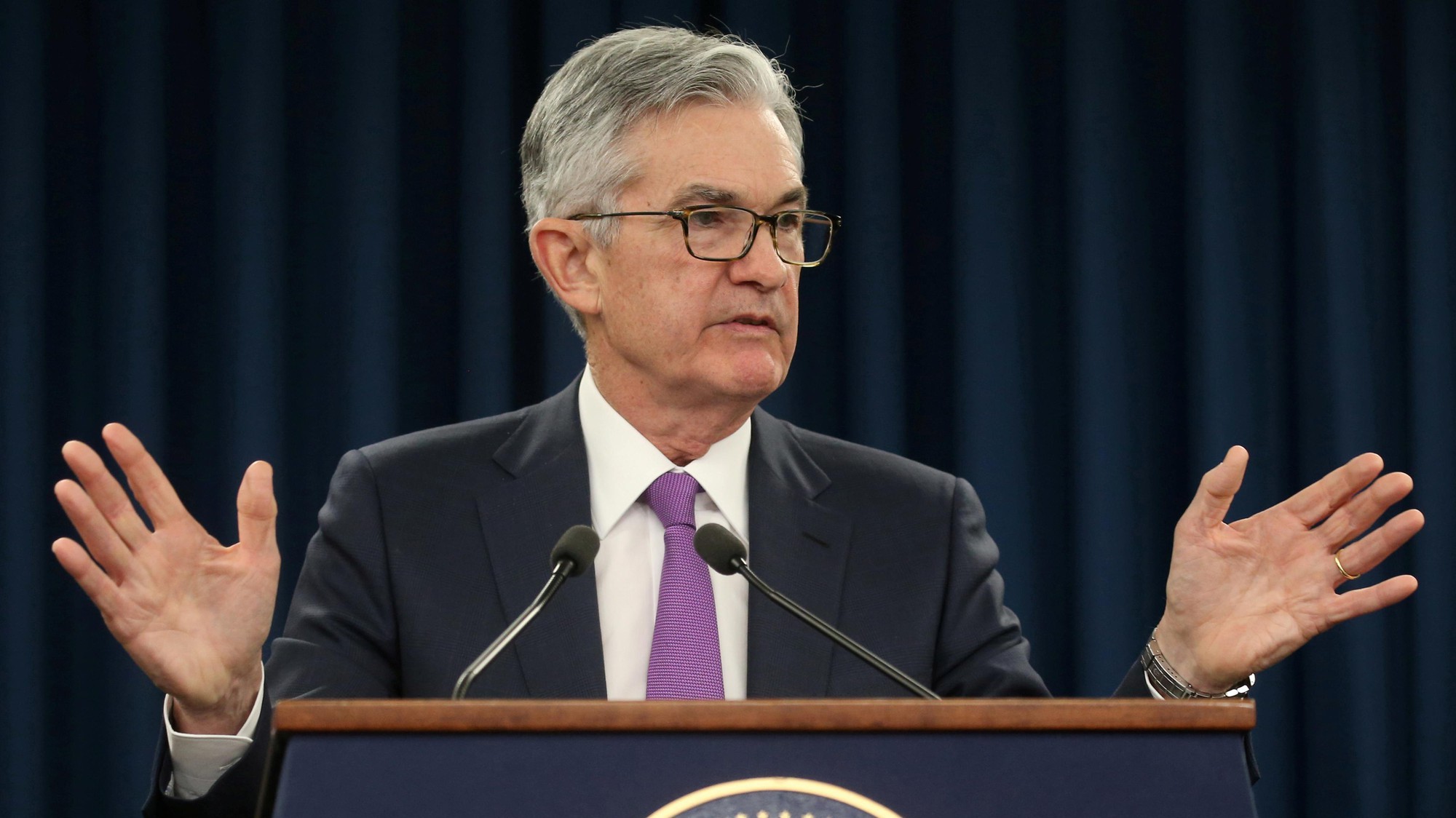 Chủ tịch FED Jerome Powell - Ảnh: Reuters.