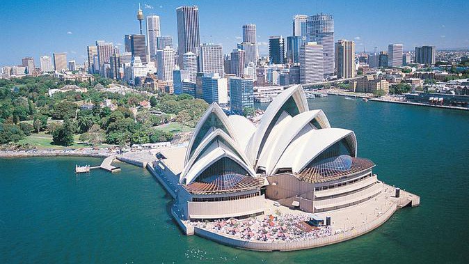 Thành phố Sydney của Australia.