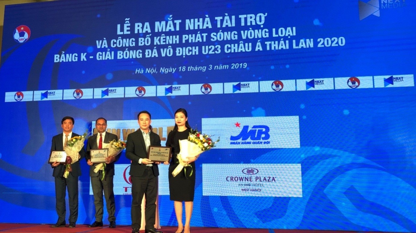 Thông qua việc tài trợ này, MB xin chúc huấn luyện viên Park Hang Seo cùng các cầu thủ đội tuyển Quốc gia U23 Việt Nam dành chiến thắng ở tất cả các trận đấu.