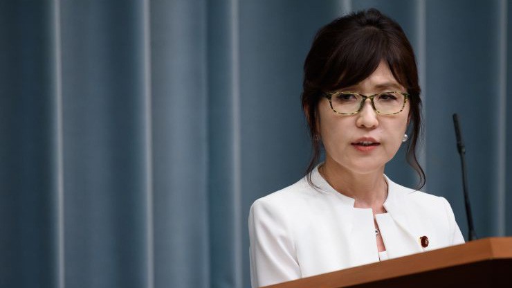 Bà Tomomi Inada - Ảnh: Bloomberg/Getty.